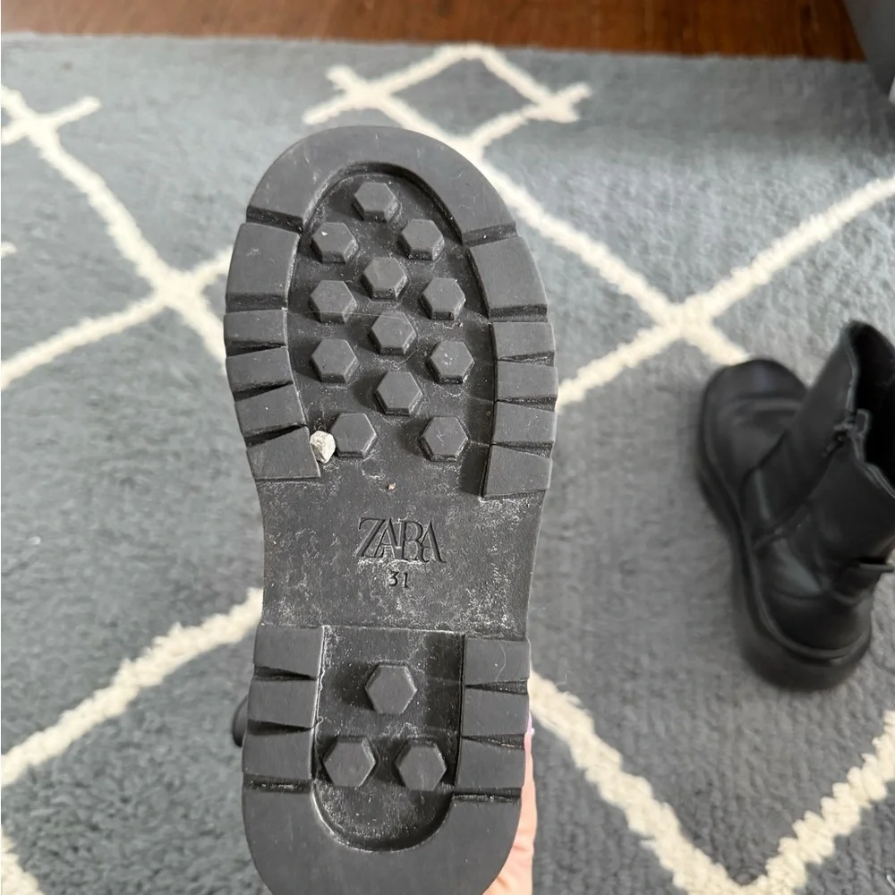 Zara Kids Black Boots